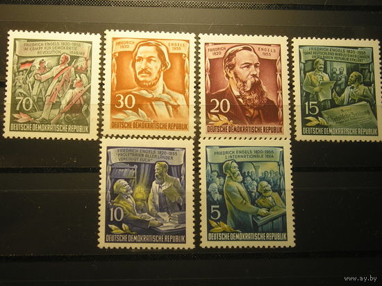 ГДР 1955 Фридрих Энгельс