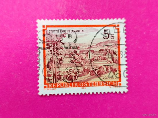 Австрия. Архитектура. ( 1 марка ) 1984 года. 6-1.