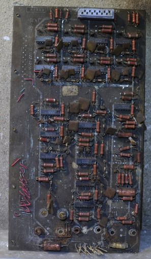 Плата с микросхемами Tesla,времён СССР