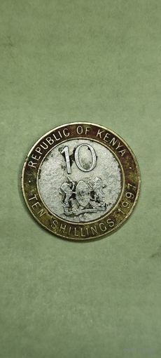 Кения 10 шиллинг 1997
