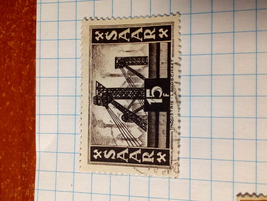 Марка Германия 1852 год