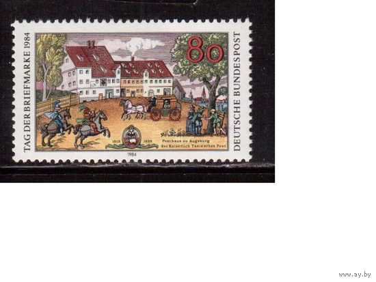 Германия(ФРГ)-1984,(Мих.1229), ** , День марки