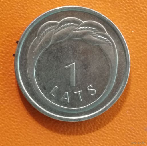 Латвия 2 Республика, 1 лат 2009 г., "Кольцо Намейса",  KM# 101