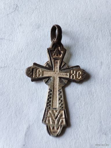 Крестик, 84 проба, серебро.