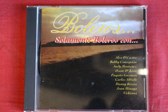 Boleros - Solamente Boleros con... (CD)