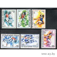 Марки Болгария 1979. XXII летние Олимпийские игры в Москве. Легкая атлетика серия из 6 марок