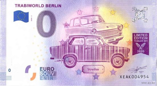 0 евро 2020 год - Трабант - Германия - UNC