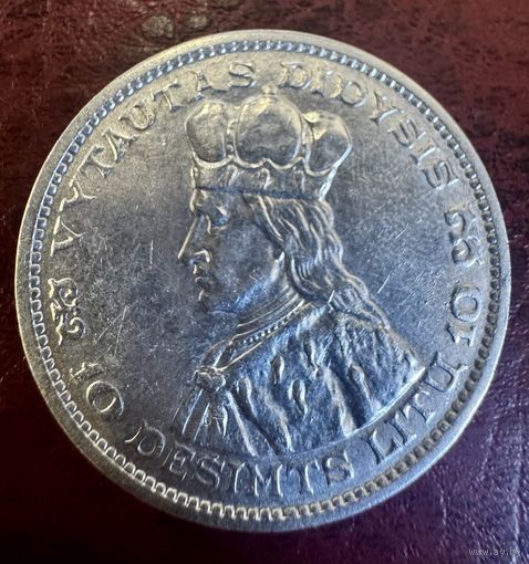 Литва 10 лит 1936 Князь Витовт