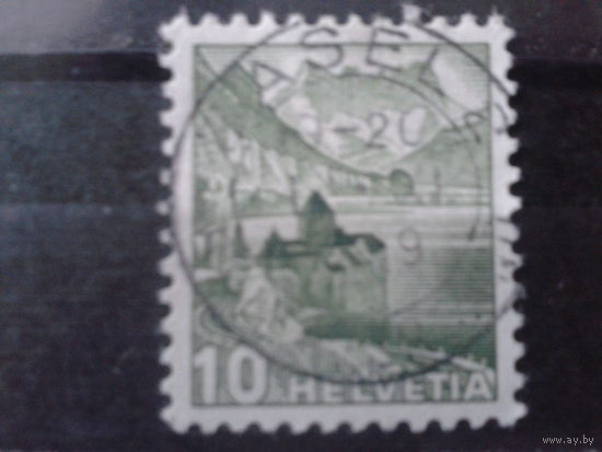 Швейцария 1948 Стандарт, ландшафт 10с
