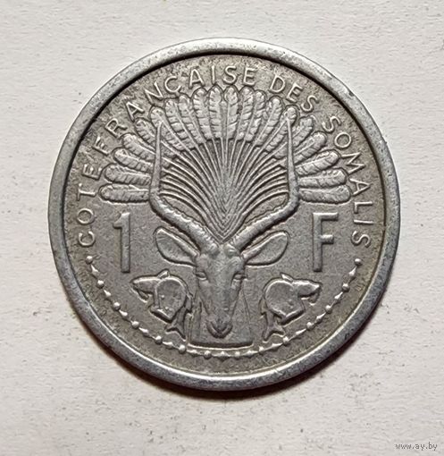 Французское Сомали 1 франк, 1959
