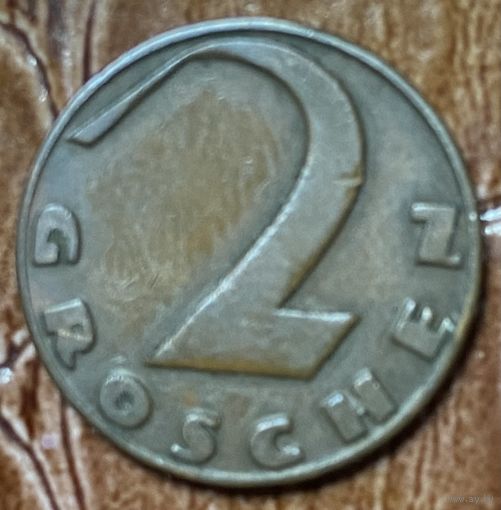 Монета. Австрия. 2 гроша 1926 год.