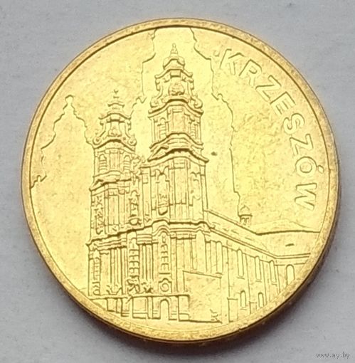 Польша 2 злотых 2010 г. Памятники Польши. Кшешув