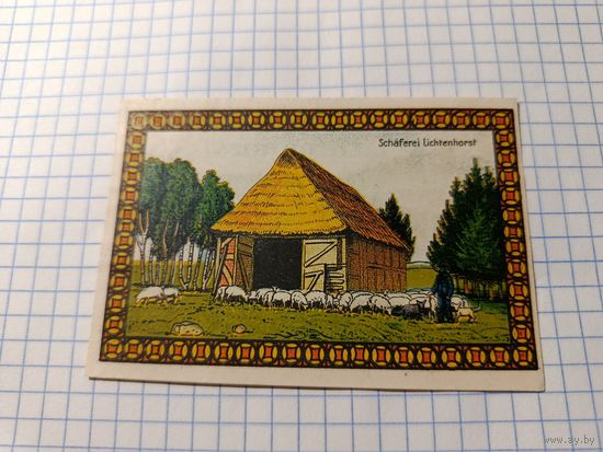 Германия 25 пфенингов Нотгельды немецкого лагеря Лихтенхорст для российских военнопленных (4)