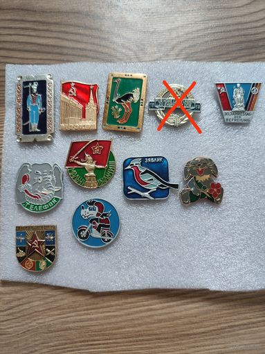 Значки на выбор