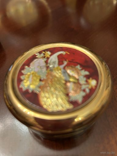 Японская фарфоровая шкатулка