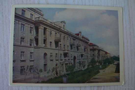 Львов. Улица Тургенева; 1962, чистая.