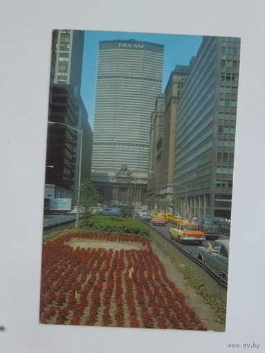Открытка США  New York 1970-е  9х14  см