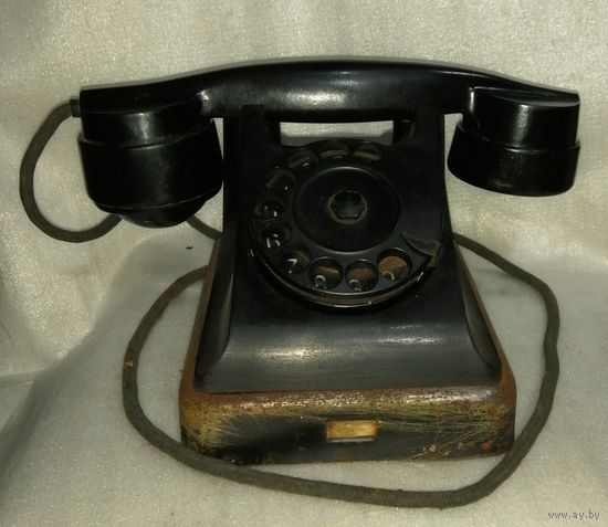 Телефон ВЭФ, БАГТА. Карболитовый корпус. 1962г