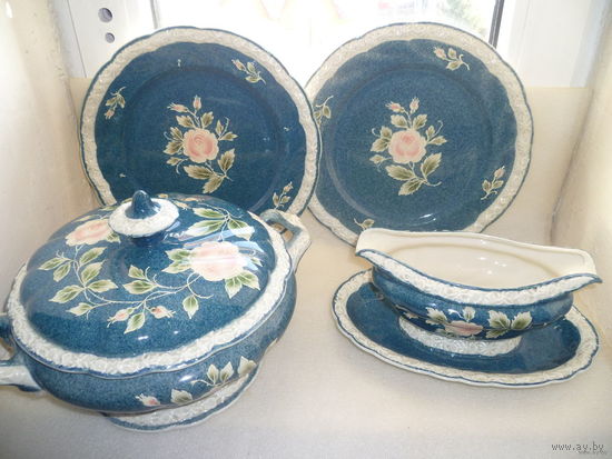 Античный Набор Фарфор JLMenau Germany 1890-1900-ые гг.