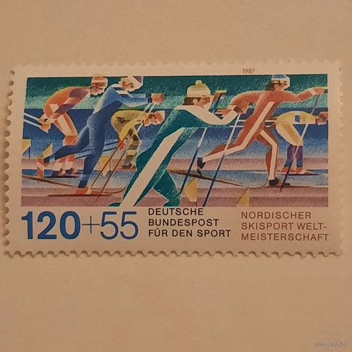 ФРГ 1987. Nordischer Skisport Wwltmeisterschaft
