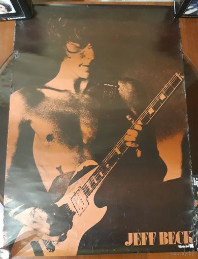 JEFF BECK постеры (плакаты)