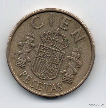 КОРОЛЕВСТВО ИСПАНИЯ 100 ПЕСЕТ 1982.