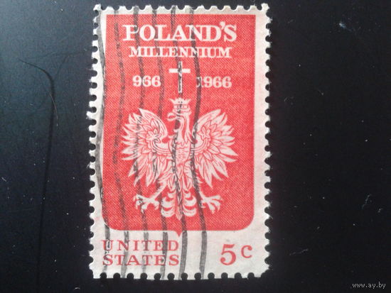 США 1966 герб Польши