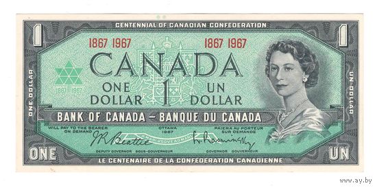 Канада 1 доллар 1961 года. Состояние UNC!