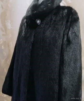 ШУБА НОРКОВАЯ. " LINA FURS ". КЛАССИКА. ФАСОН "НОРКОВОЕ ПОЛУПАЛЬТО"