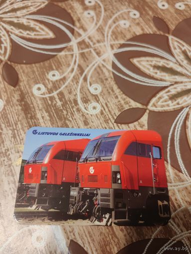 Календарик,реклама,Литва,2010