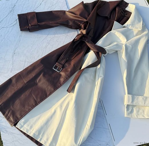 Плащ пальто тренч plt новый