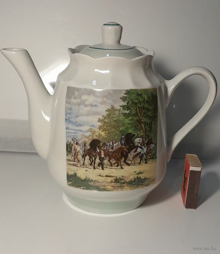 Чайник СССР, Добрушский ф.з. , лошади