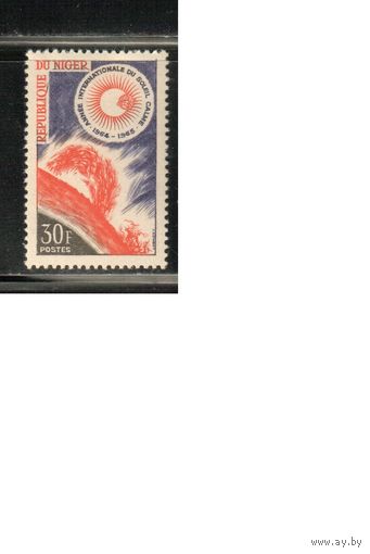 Нигер-1964 (Мих.71) **  , Солнце  (одиночка)