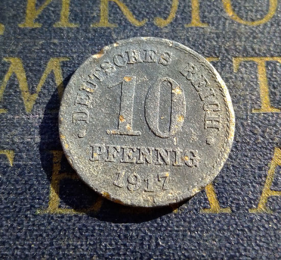 10 пфеннигов 1917 Германская Империя #01