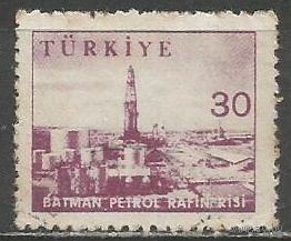 Турция. Нефтеперерабатывающий завод. 1959г. Mi#1703.