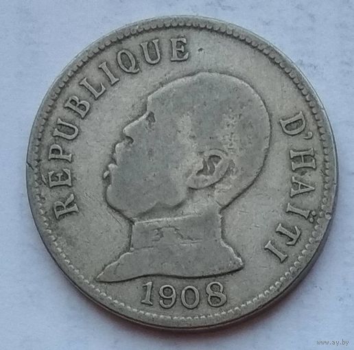 Гаити 50 сантимов 1908 г.