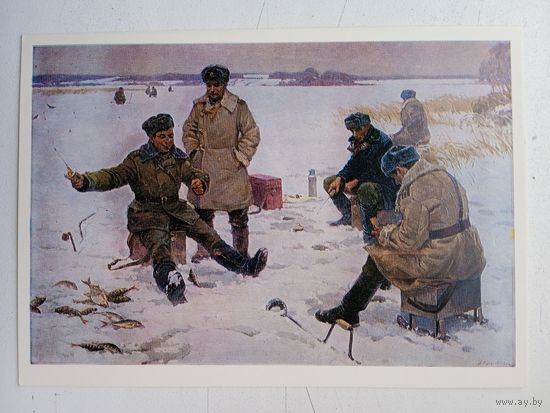 Рыбалка. Семенов. В выходной день