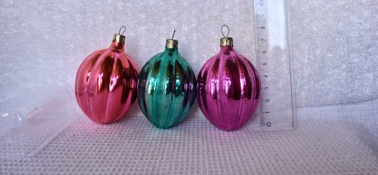 Ёлочные игрушки. Шарики. 1-3
