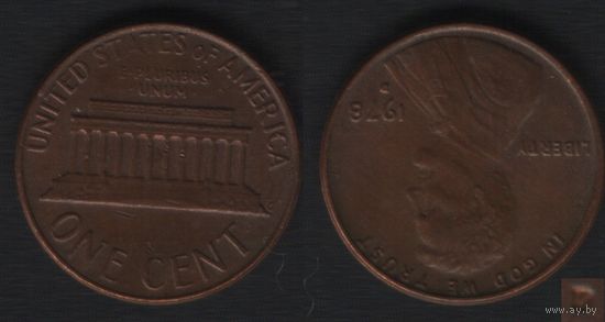США km201 1 цент 1978 год (D) (_5 ТОРГ ЛЮБОЙ