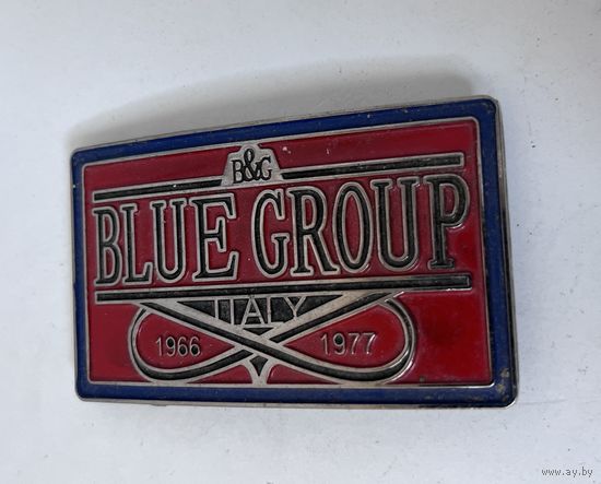 Пряжка для ремня blue group