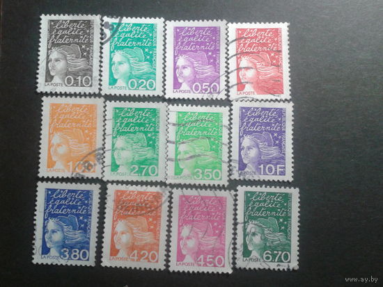 Франция 1997 стандарт Марианна