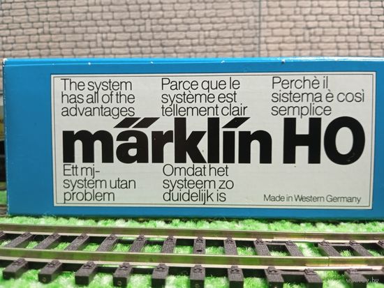 Легендарный МАРКЛИН вагон изотерма "SCHWERINER" 2-х осный  "MARKLIN" -АС- б/у 1/87 HO