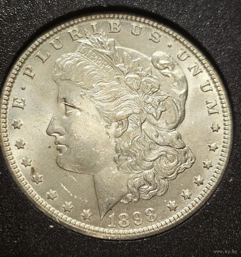 Доллар Моргана 1898 unc Под слаб.
