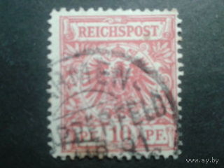 Германия 1889 стандарт 10 пф.