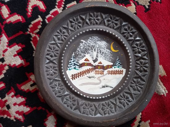 Тарелочка сувенирная настенная