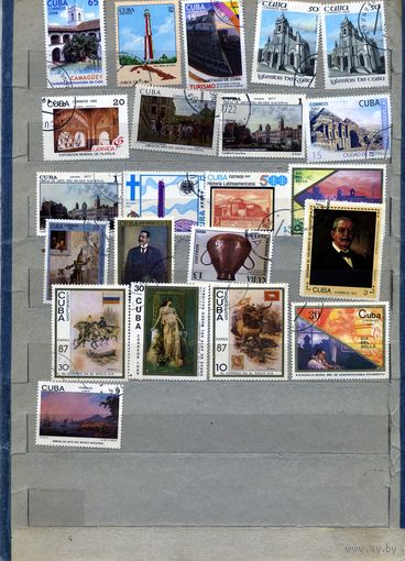 КУБА,  Архитектура, искусство, сборка 22 м по 15 коп шт