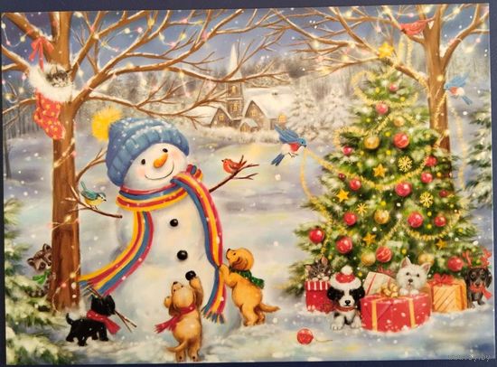 Рождество в лесу. Макико. Белорусь. 2022 г.