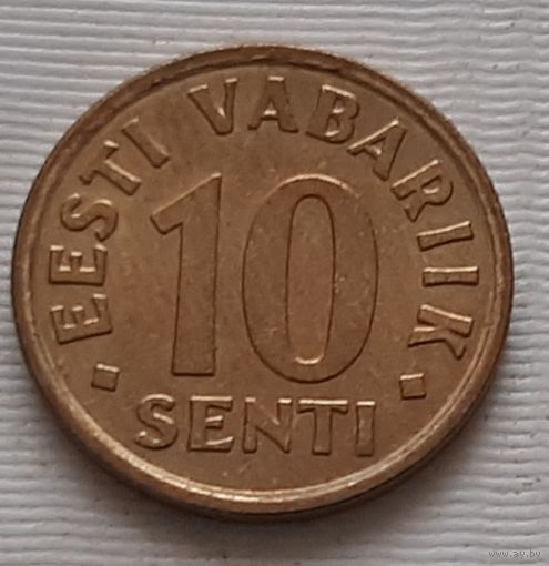 10 центов 2008 г. Эстония