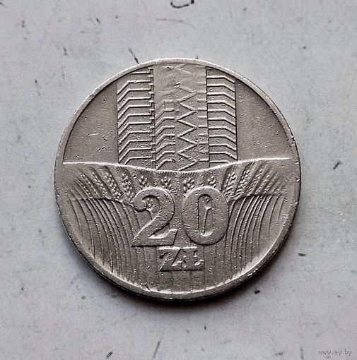 20 злотых 1974 года Польша. Народная Республика.