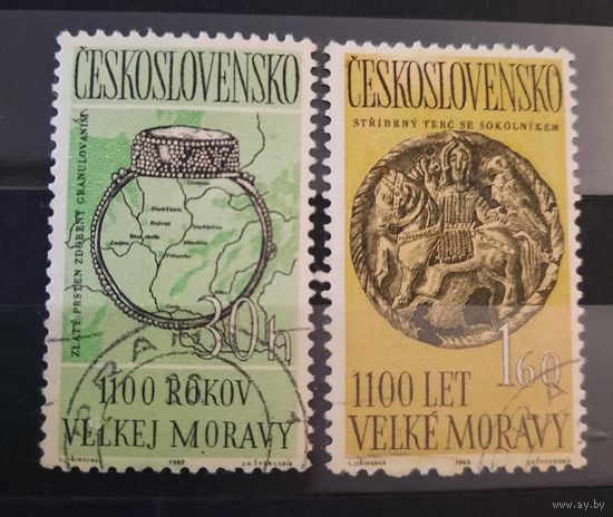 1963. Чехословакия 1100-летие Великой Моравии